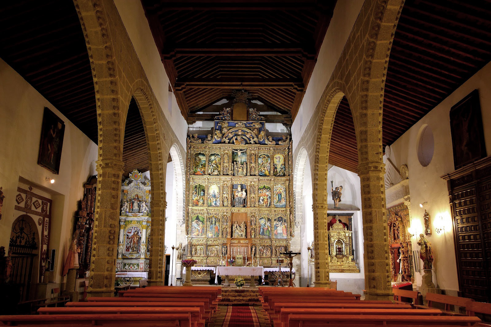 Interior Iglesia de Nuestra Señora Santa María del Castillo (Capilla funeraria)