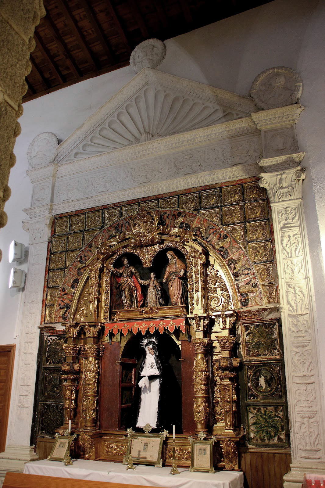 Retablo Dolorosa Iglesia de Nuestra Señora Santa María del Castillo (Capilla funeraria)