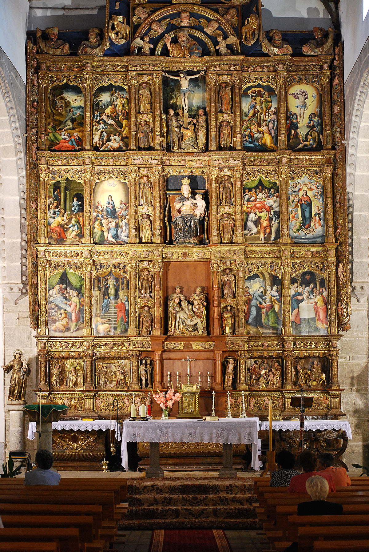Retablo Iglesia de Nuestra Señora Santa María del Castillo (Capilla funeraria)
