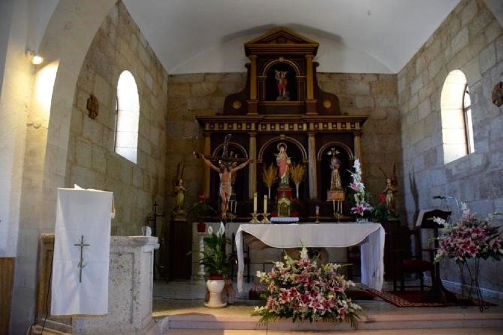 Iglesia Santa Columba (Barquilla) - parte interior