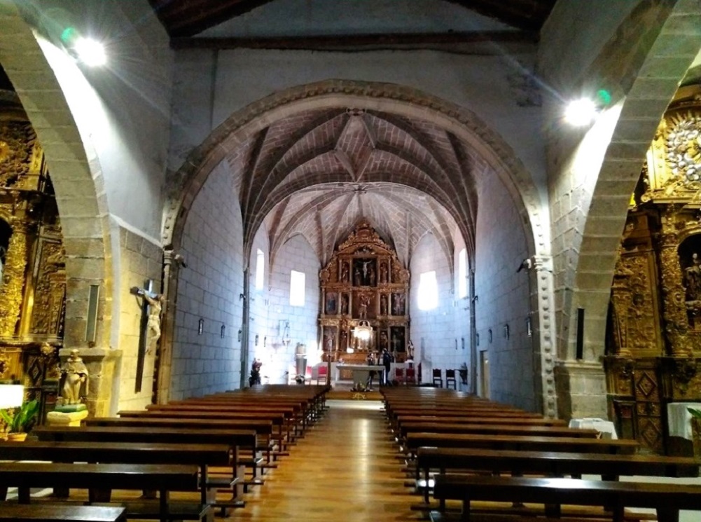 Iglesia Santa Cruz (Cespedosa de Tormes) - parte interior
