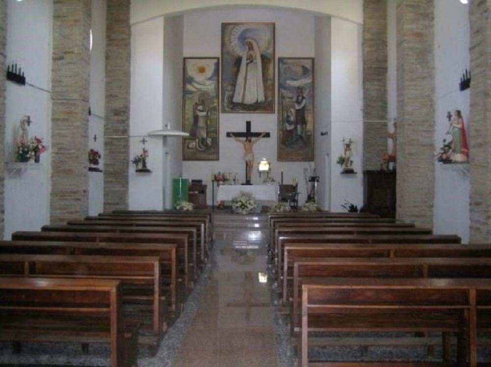 Iglesia Santa Inés (Santa Inés) - parte interior