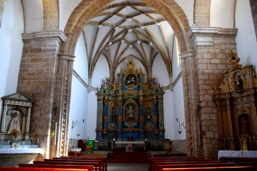Iglesia de Santiago Apóstol (Gallegos de Argañán) - parte interior