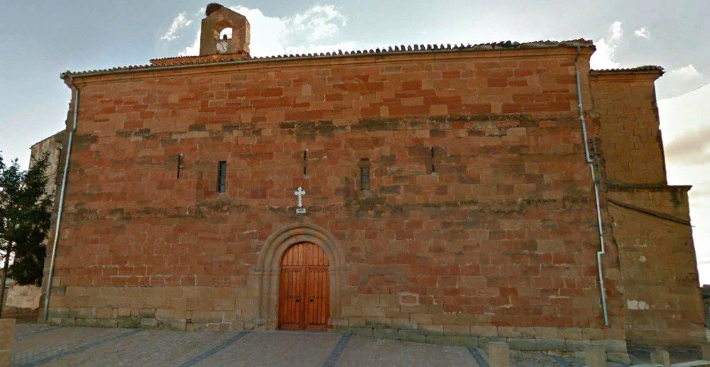 Iglesia San Pedro Apóstol (Villoruela) - parte trasera