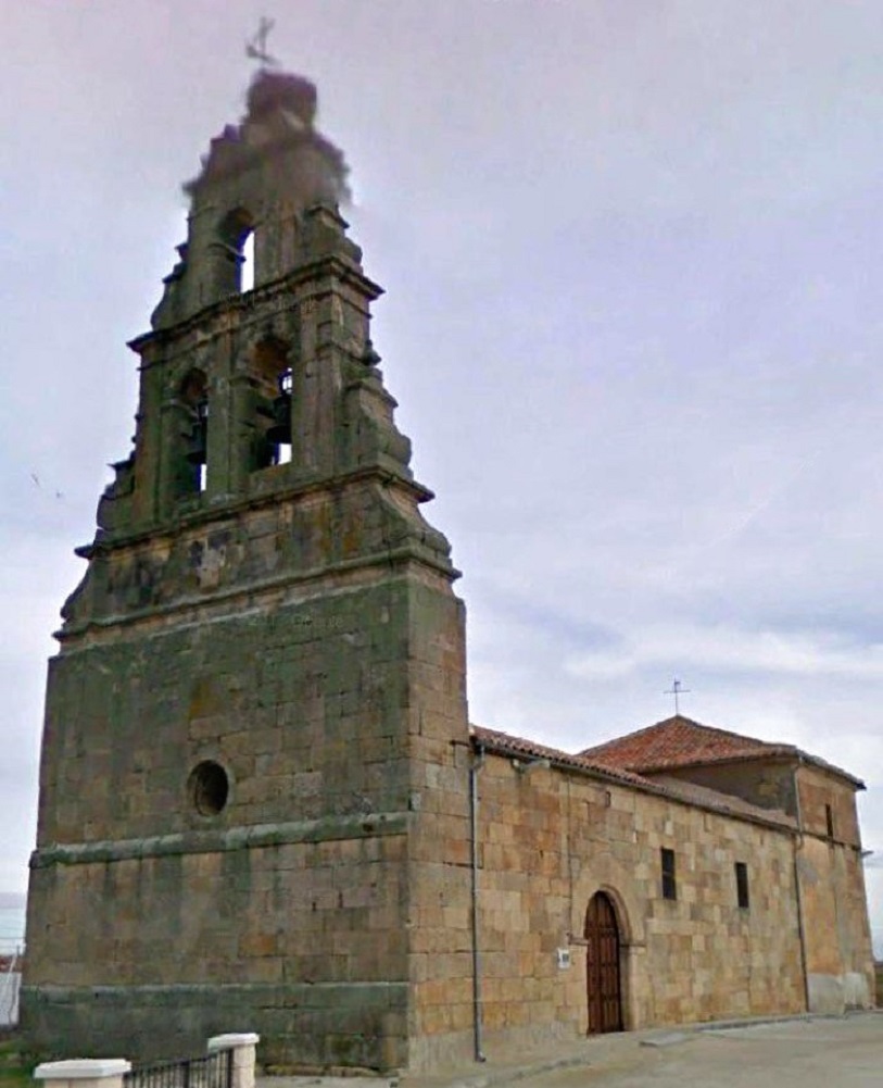 Iglesia San Pelayo Mártir (La Mata de Armuña) - parte campanario