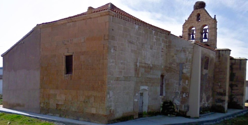 Iglesia San Vicente Mártir (Castellanos de Villiquera) - parte trasera