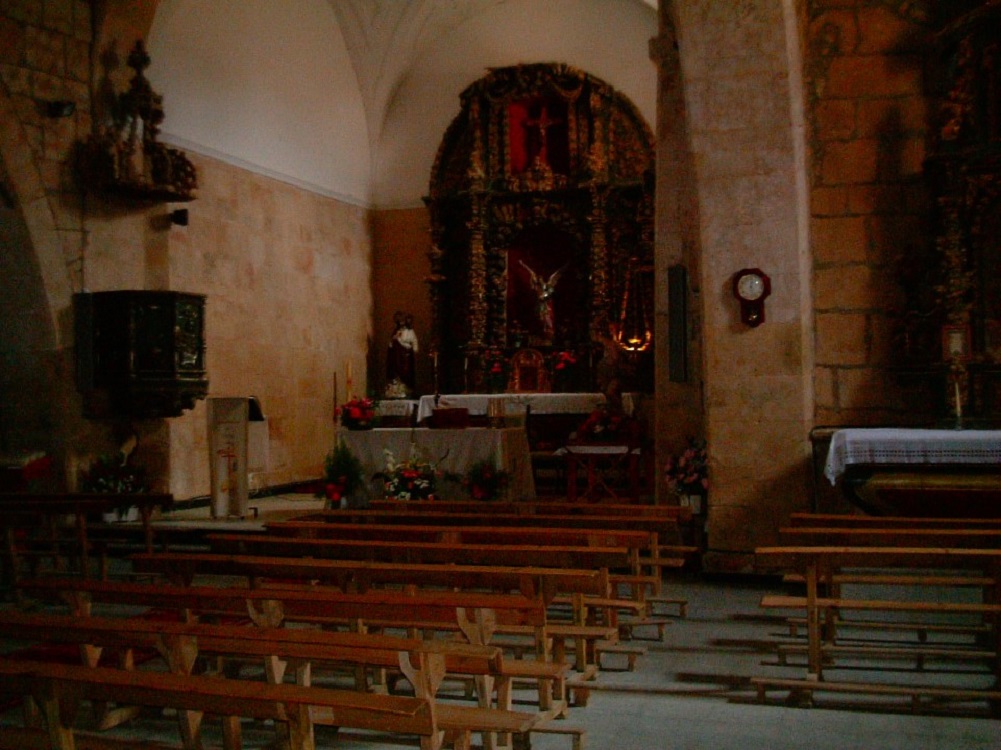 Iglesia San Miguel Arcángel (Pitiegua) - parte interior